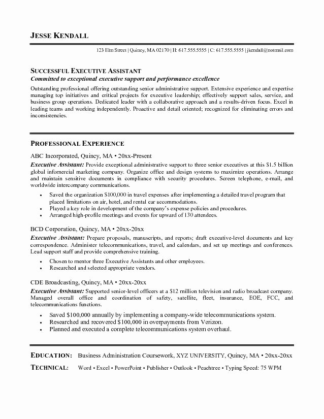 Administrative assistant Resume Objective