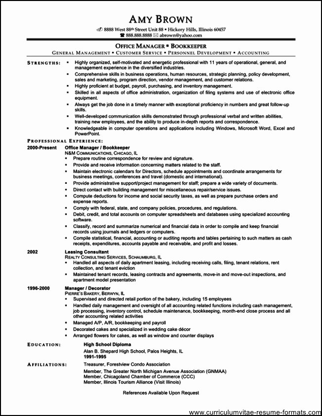 Administrative Fice Manager Resume Free Samples