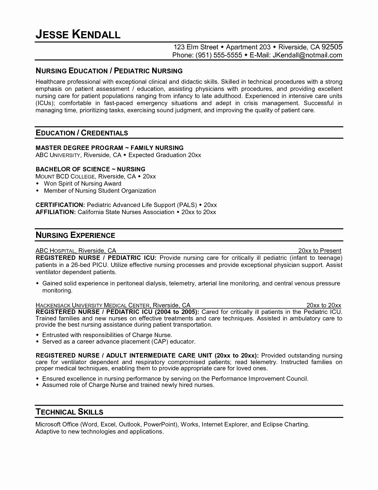 advanced-excel-skills-resume