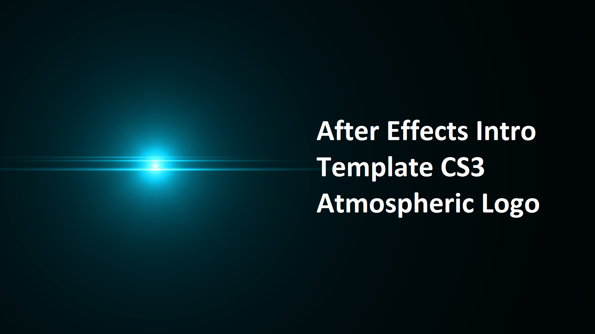 After Effects Intro Templates