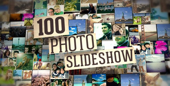 After Effects Project Files 100 Slide Show