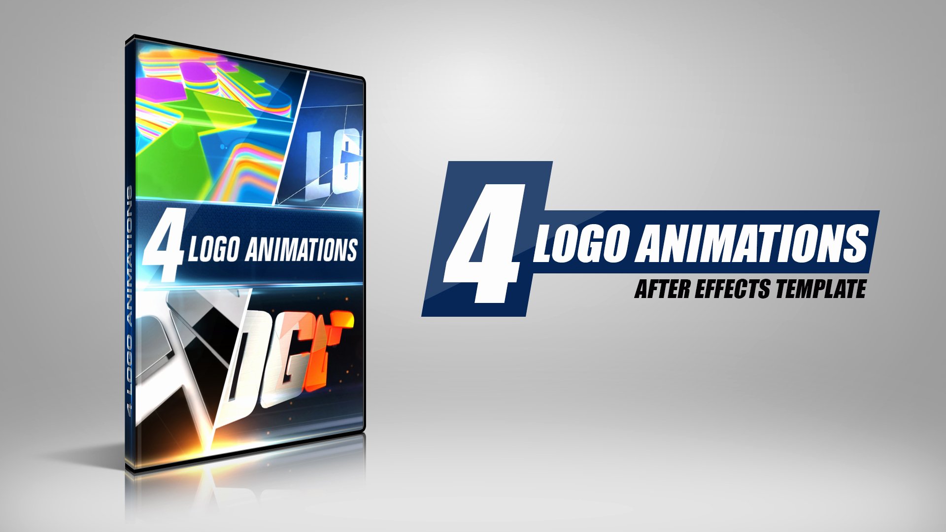 After Effects Template 4 Logo
