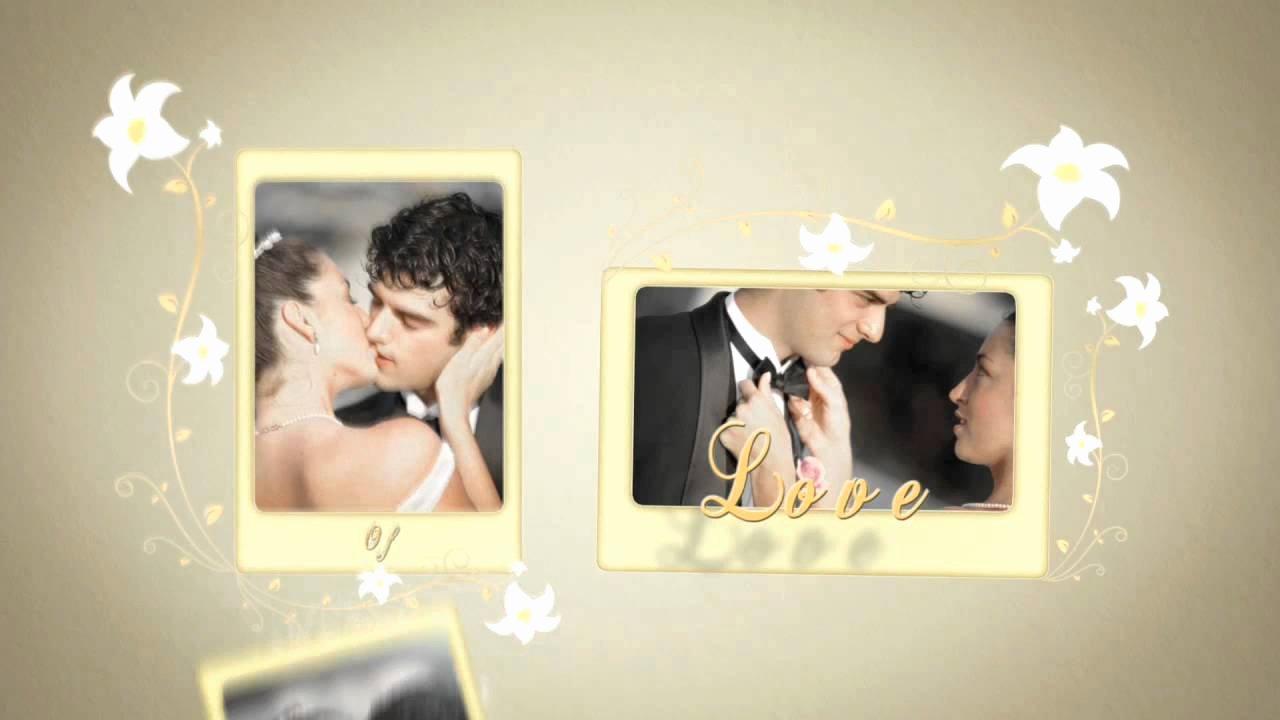 after effects template free download wedding