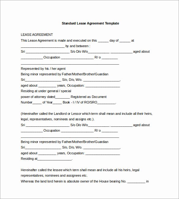Agreement Template – 20 Free Word Pdf Documents Download
