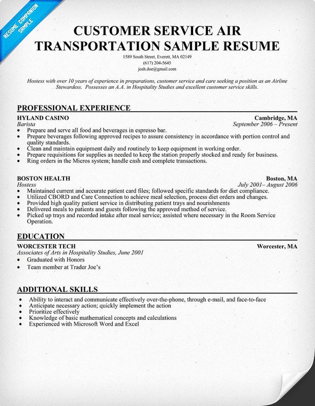 airline customer service agent cover letter sample resumes