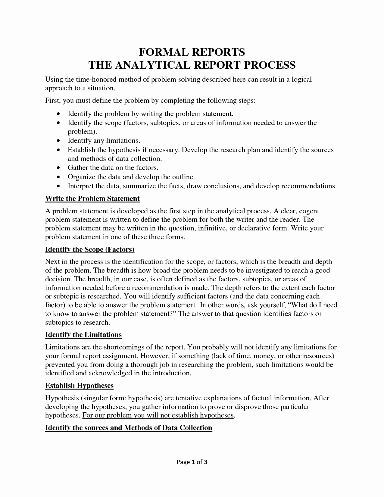 Analytical Report Template Example Mughals