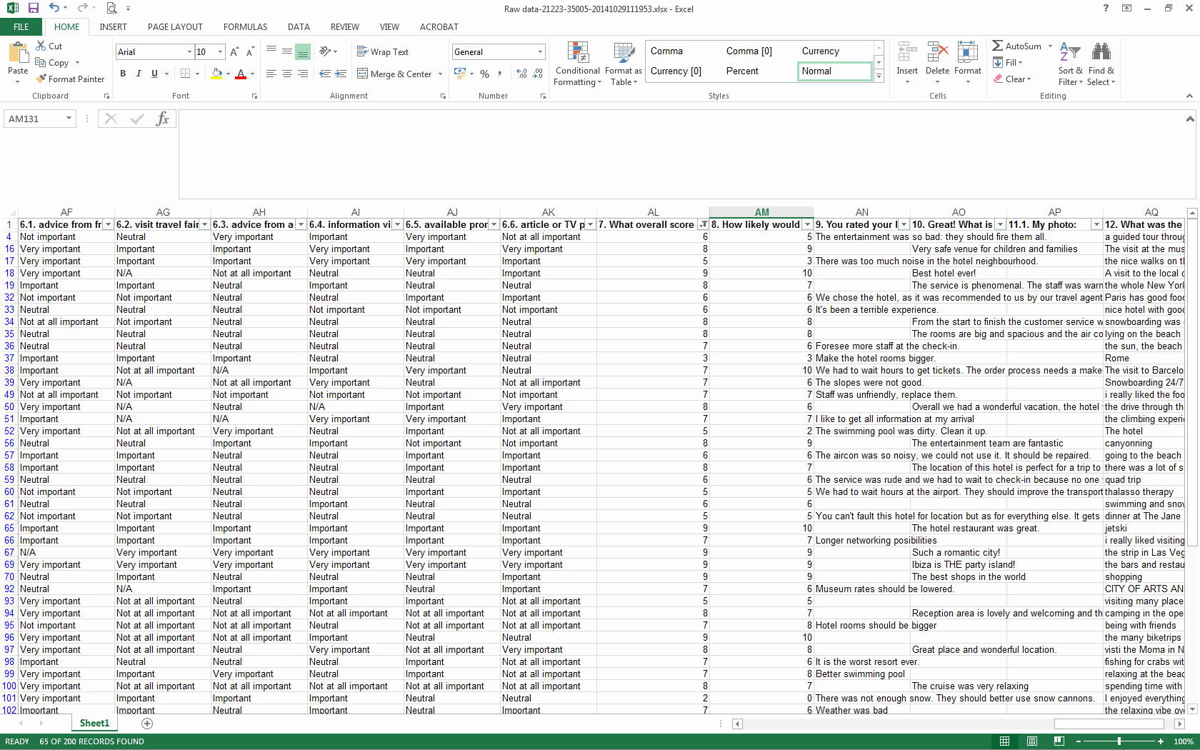 Analyze Your Survey Results In Excel Checkmarket
