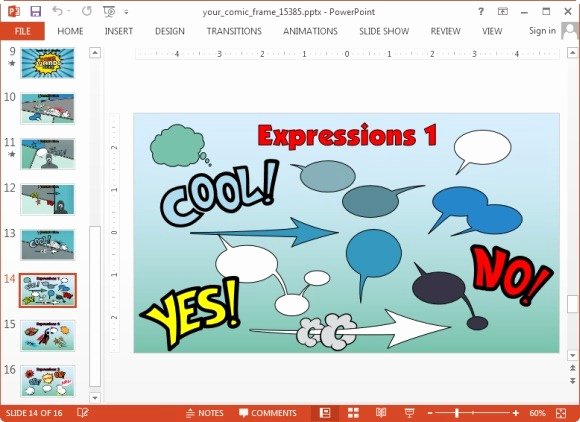 Animated Ic Template for Powerpoint Presentations