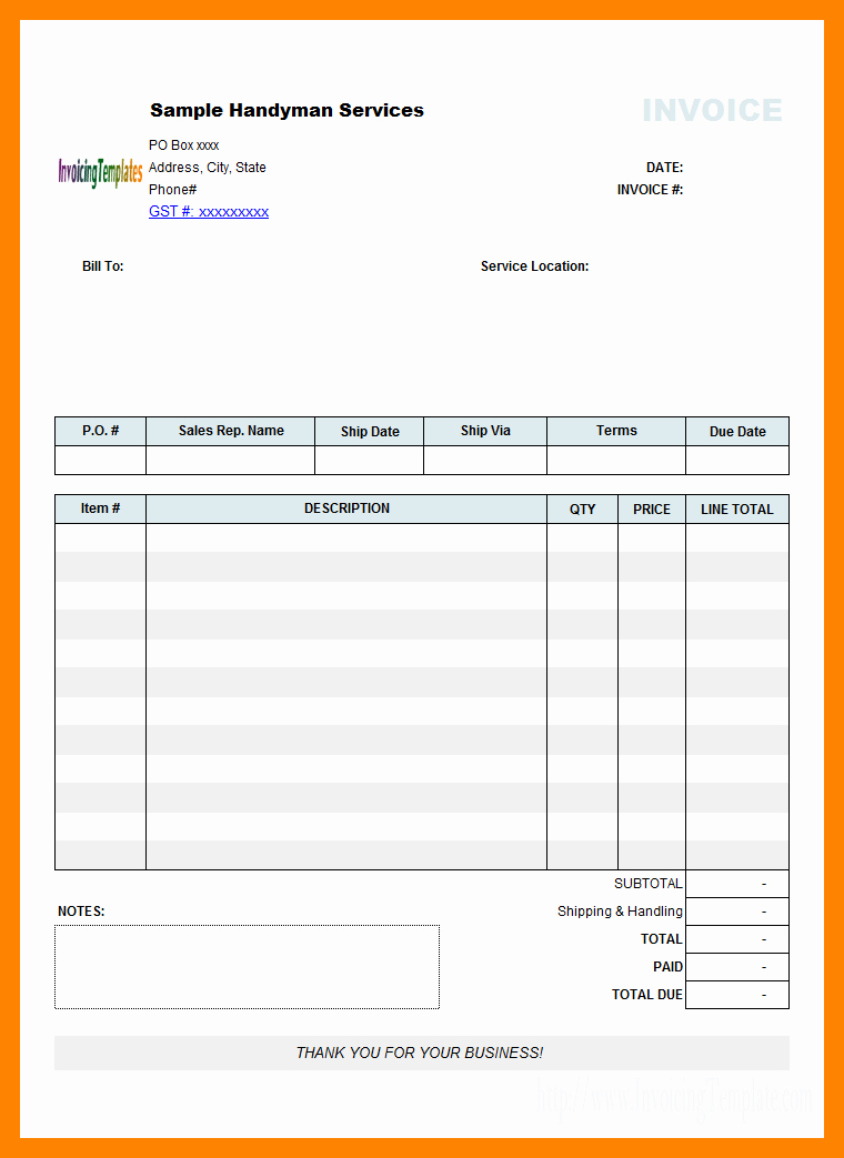 Apple Invoice Template Free Download Pages Billing