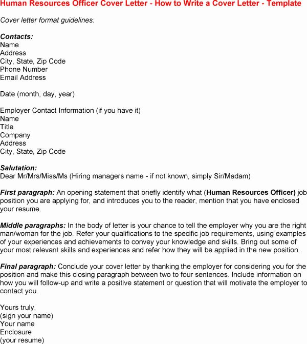 Application Letter for Job to Hr