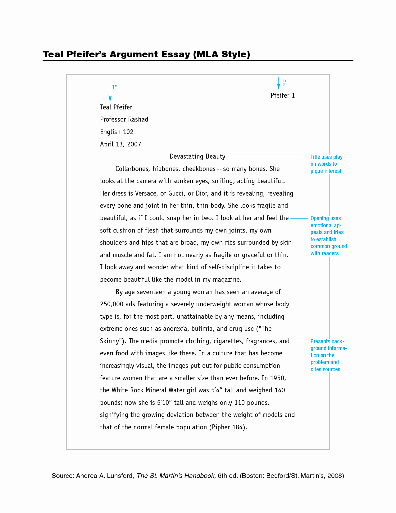 Argumentative Essay Outline Mla format Bamboodownunder