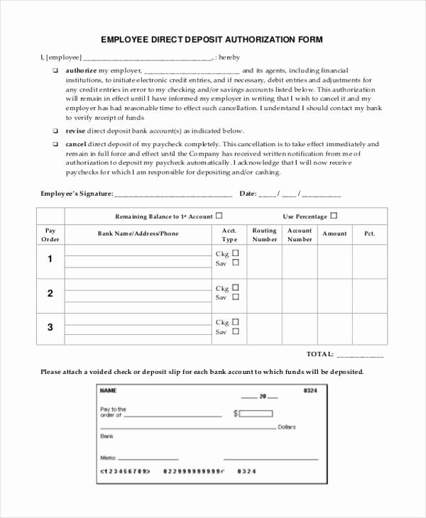 Authorization form Templates