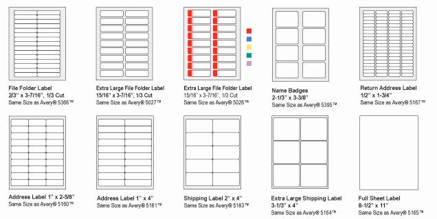 Avery Hanging File Labels Template Templates Data