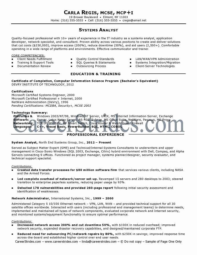 Awesome Stock It Security Analyst Resume Sample