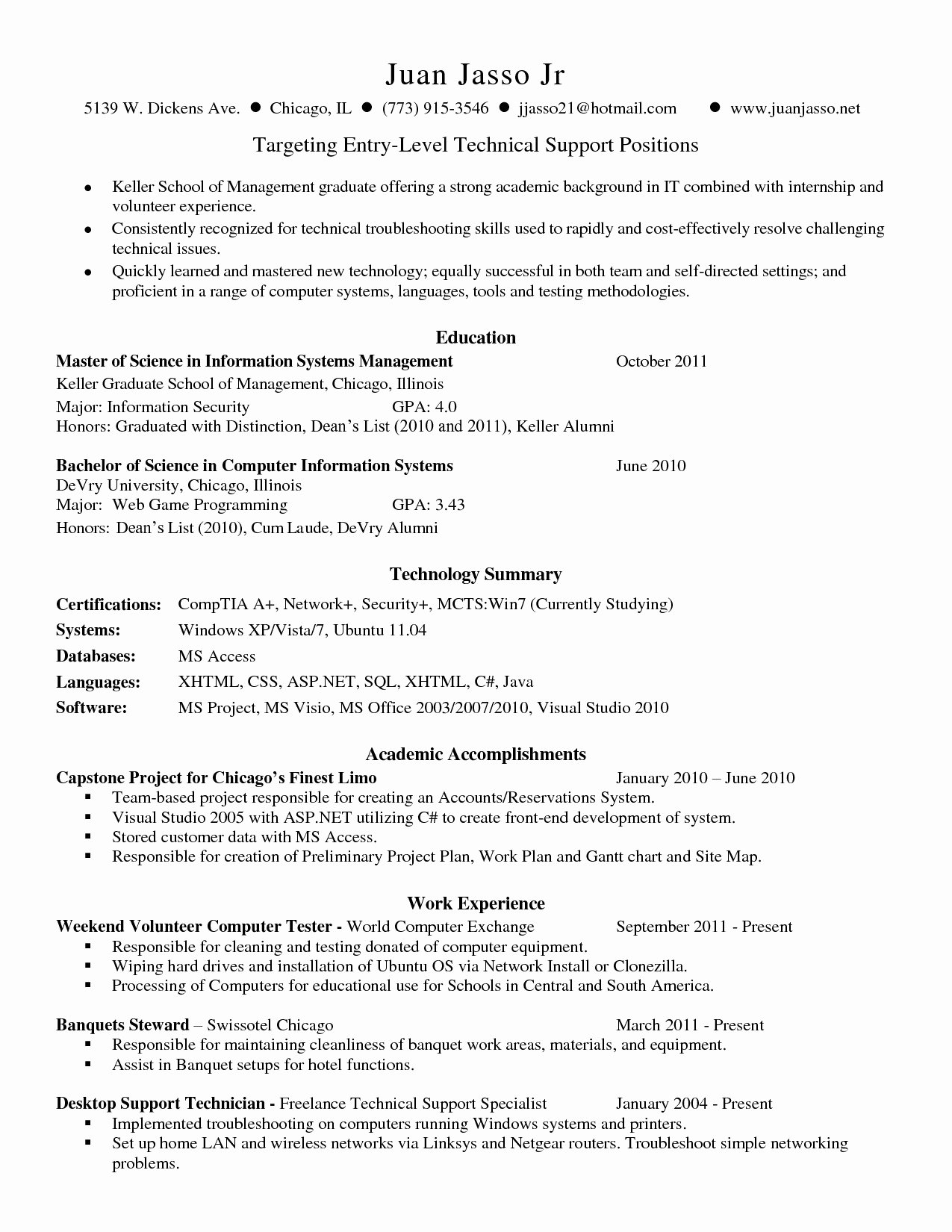 Software Skills On Resume | Letter Example Template