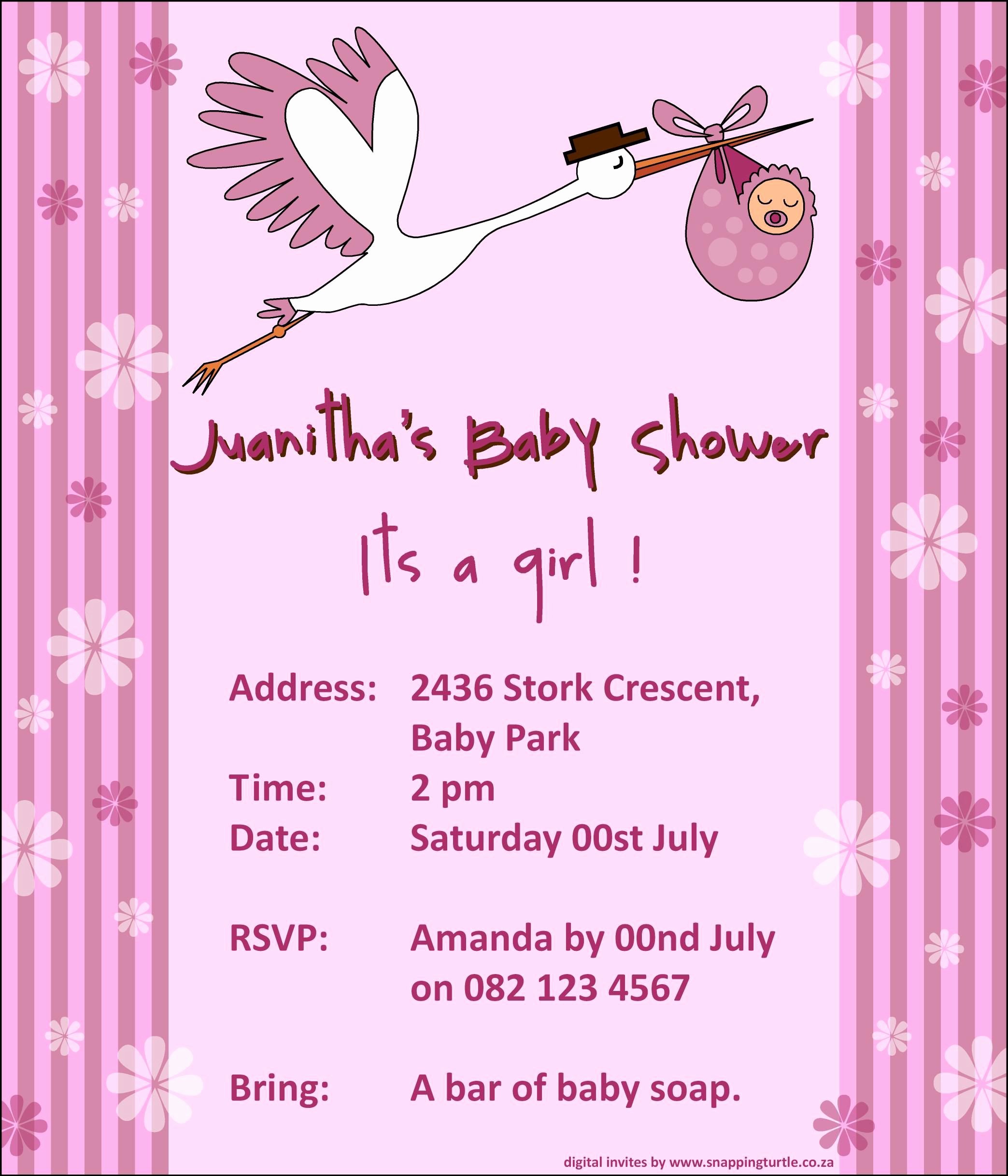 Baby Shower Invitation Baby Shower Invitation Templates
