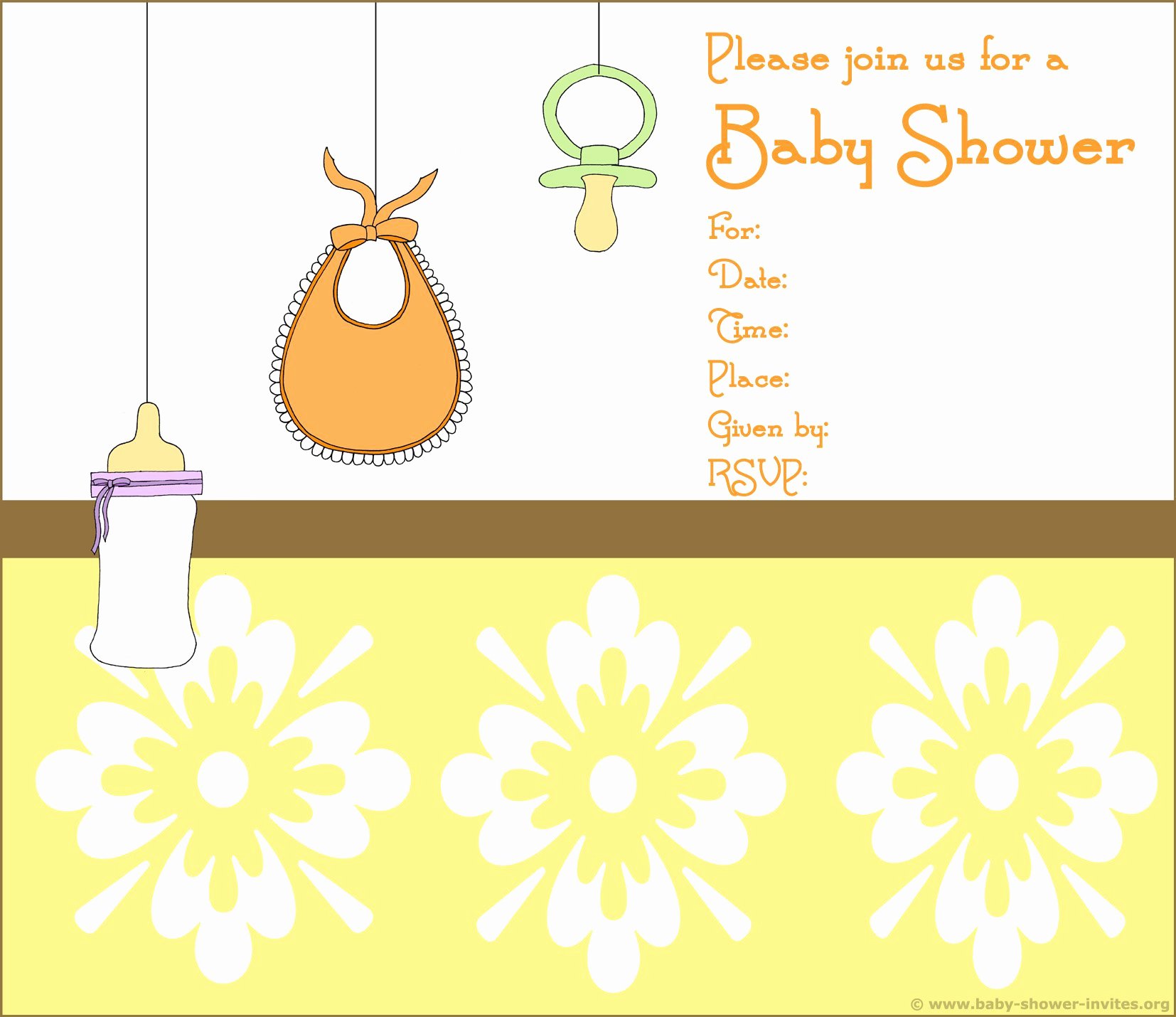 Baby Shower Invitation Free Baby Shower Invitation