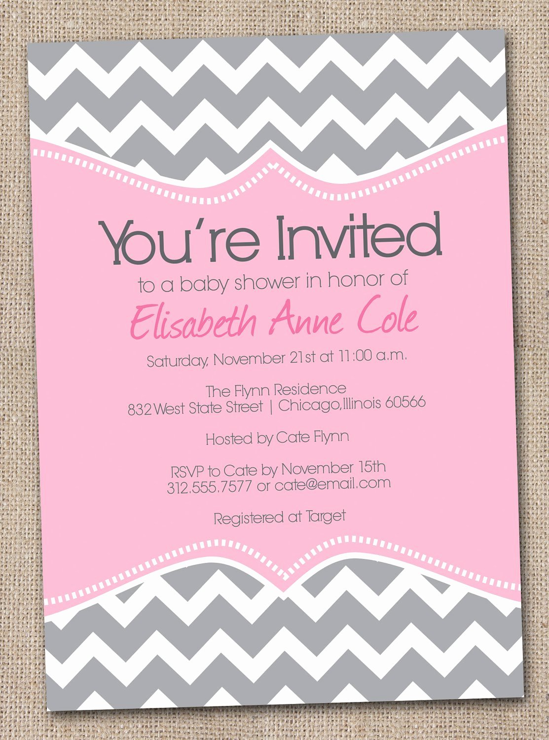 free baby shower invitation template