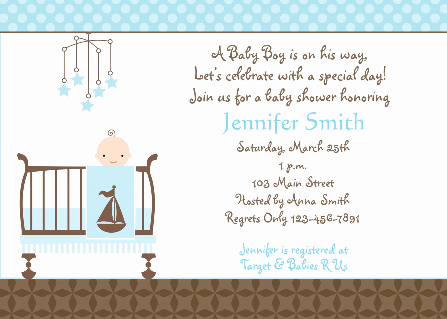Baby Shower Invitation Printable Baby Shower Invitations