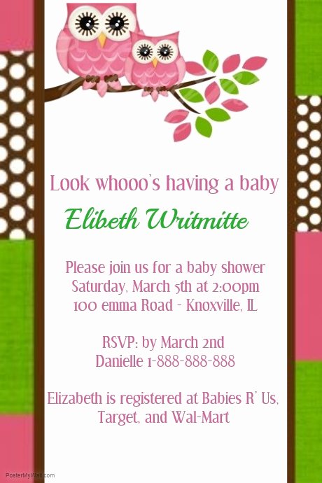 Baby Shower Template