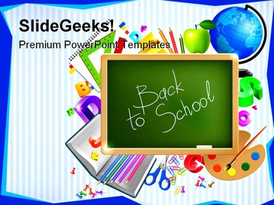 Back to School05 Education Powerpoint Template 1010