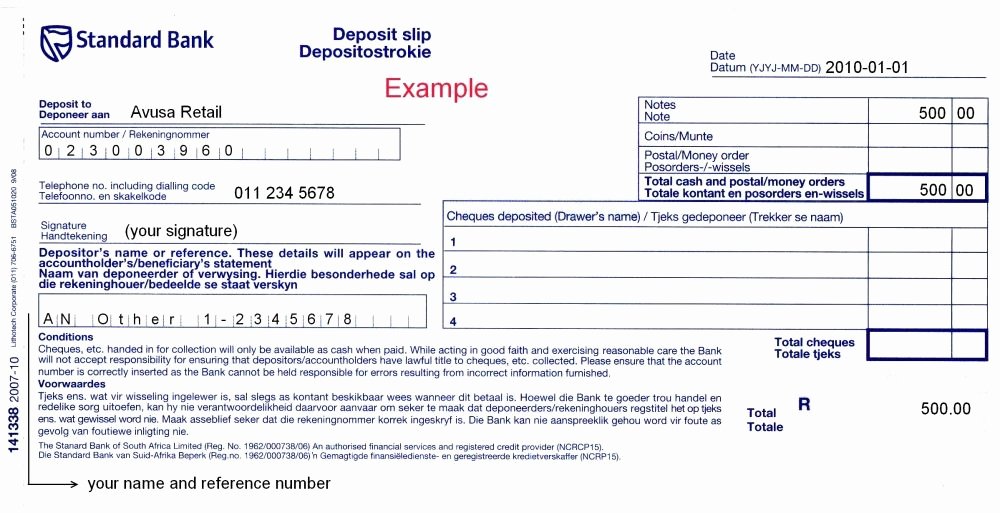 Bank Deposit Slip 1000×513