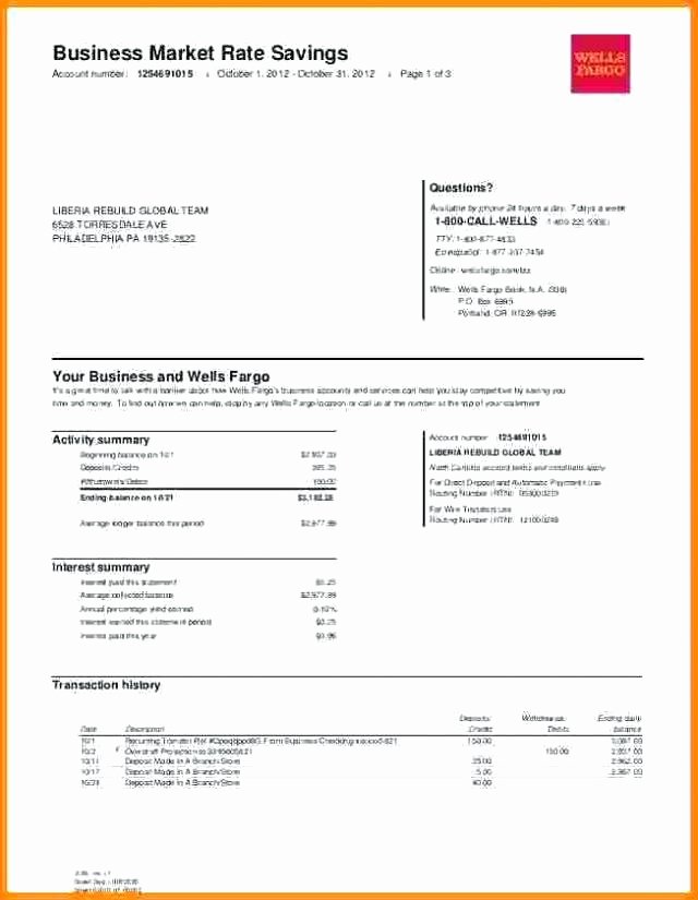 bank statement template in e earnings monthly fake custom printable direct deposit chase