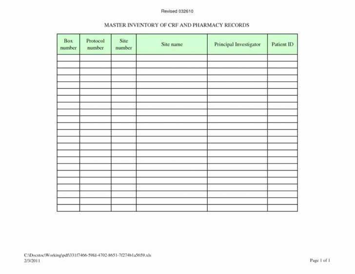 Bar Inventory Spreadsheet Charlotte Clergy Coalition Free