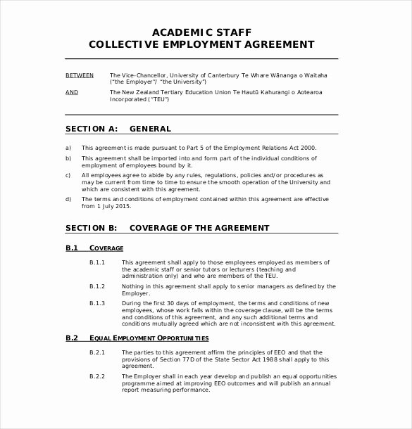 basic employment contract template free