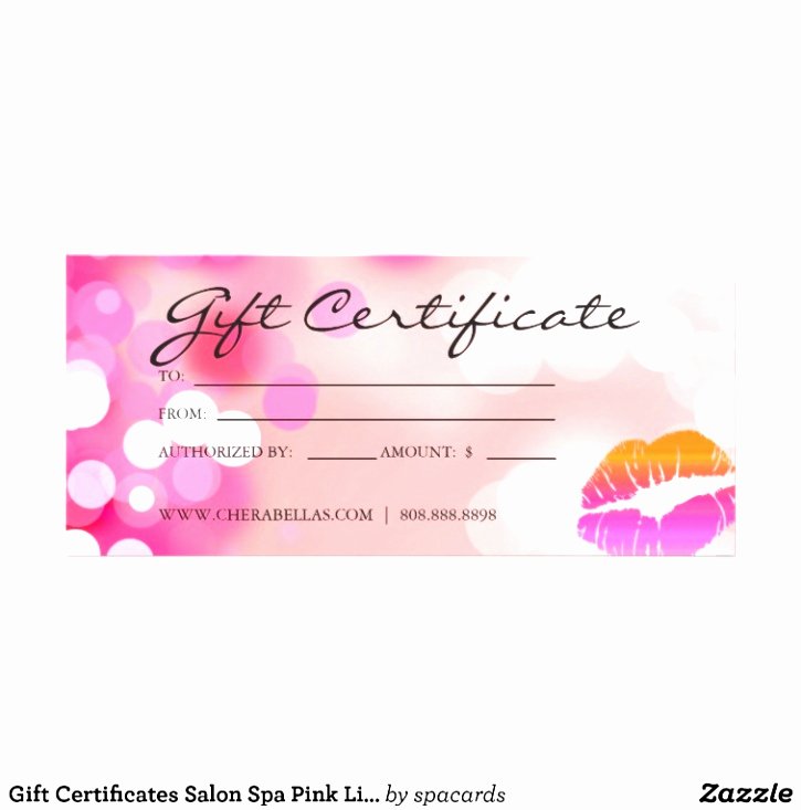 Beauty Gift Certificate Template Free Imts2010fo Design