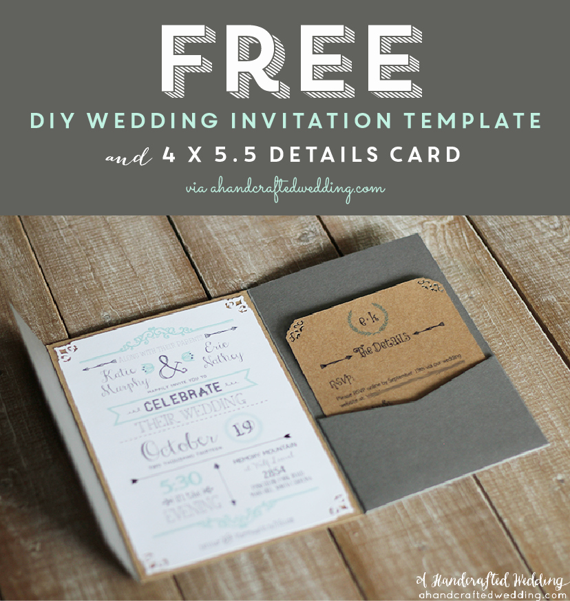 Best 25 Free Printable Wedding Invitations Ideas On