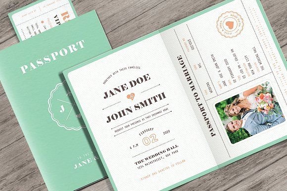 Best 25 Passport Wedding Invitations Ideas On Pinterest