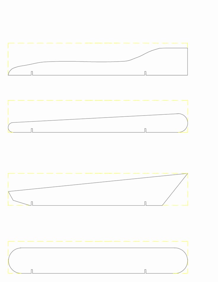 pinewood derby car templates