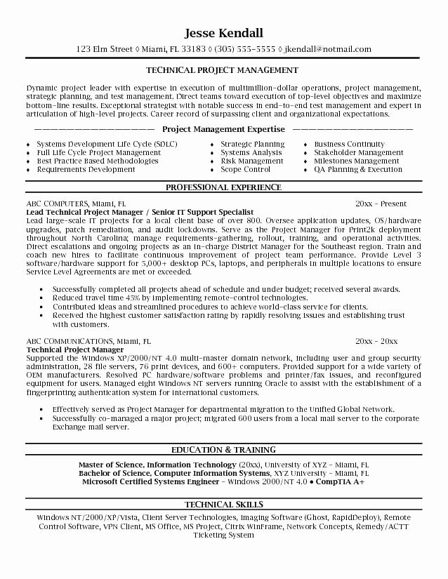 Best 25 Project Manager Resume Ideas On Pinterest