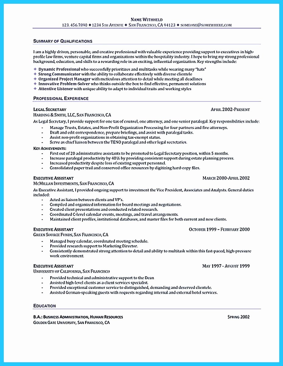 Best Administrative assistant Resume Sample to Get Job soon