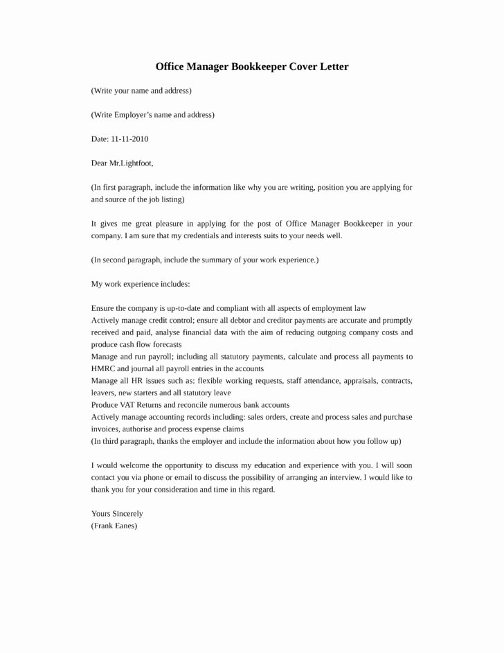 Best Cover Letter Fice Manager – Letter format Writing