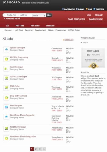 Best Job Board themes