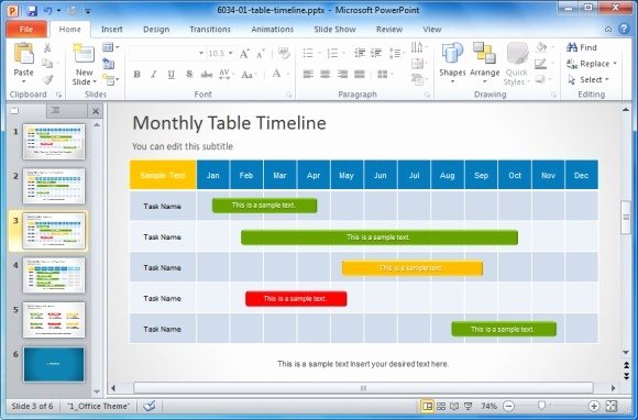 Best Project Management Templates for Powerpoint
