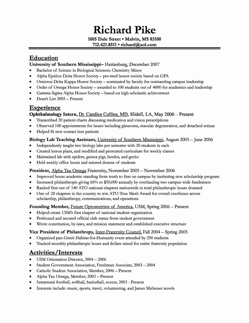 Best Resume format 2017 Template