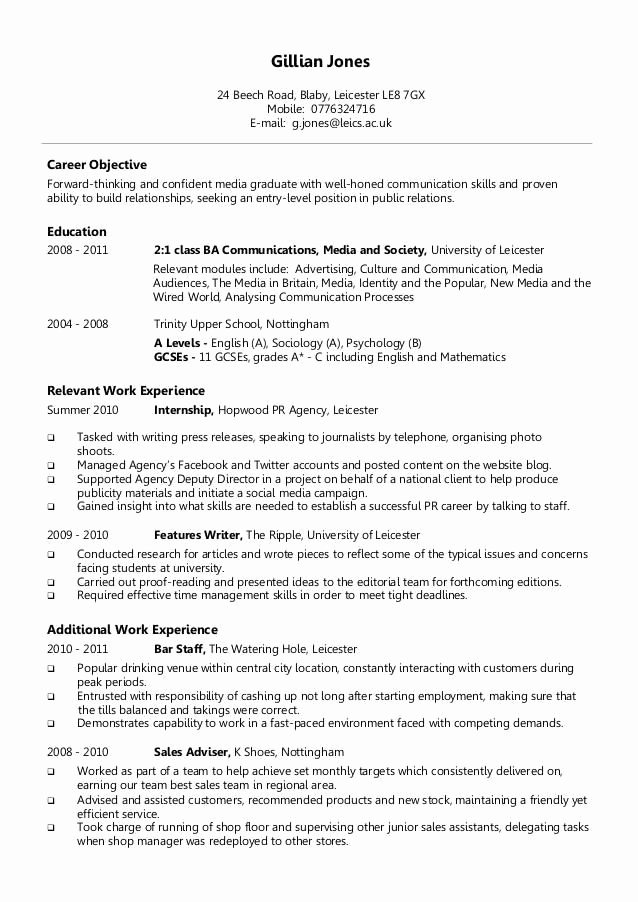 Best Resume format