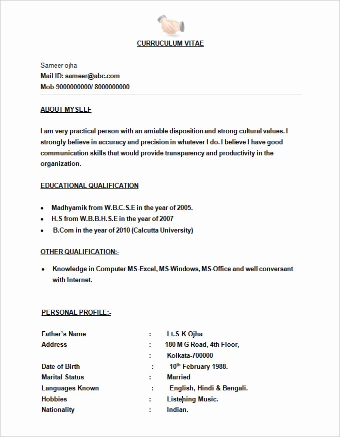 Best Resume formats – 40 Free Samples Examples format