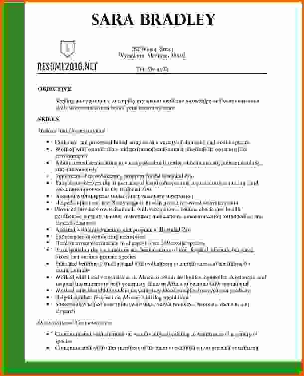 Best Resume Sample 2016reference Letters Words