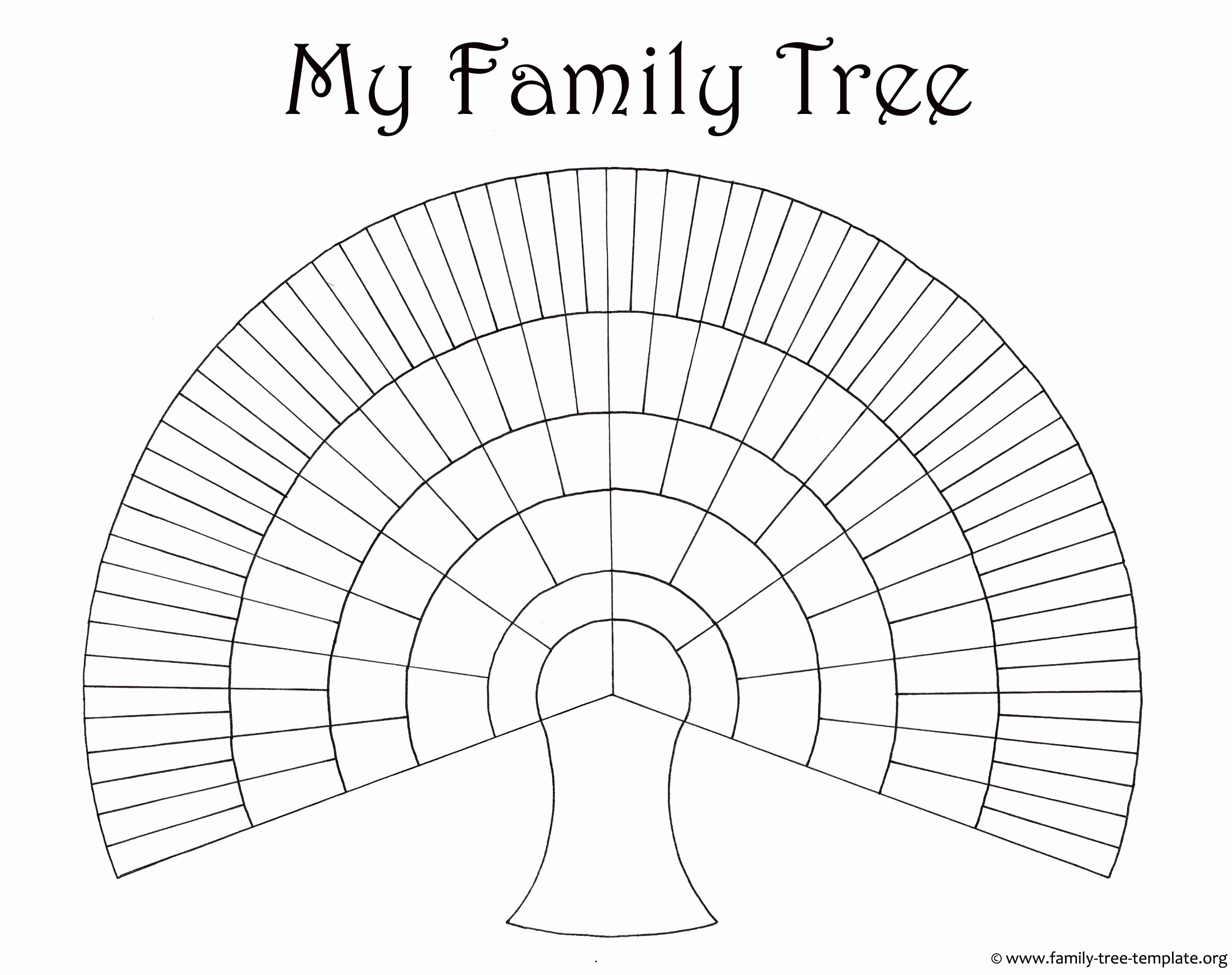 Best S Of Blank Family Tree Template
