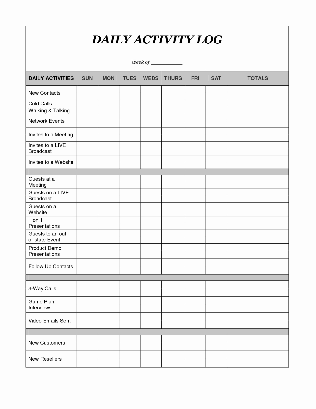 Best S Of Daily Log Examples Daily Log Book