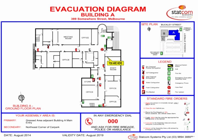 post emergency evacuation drill debriefing