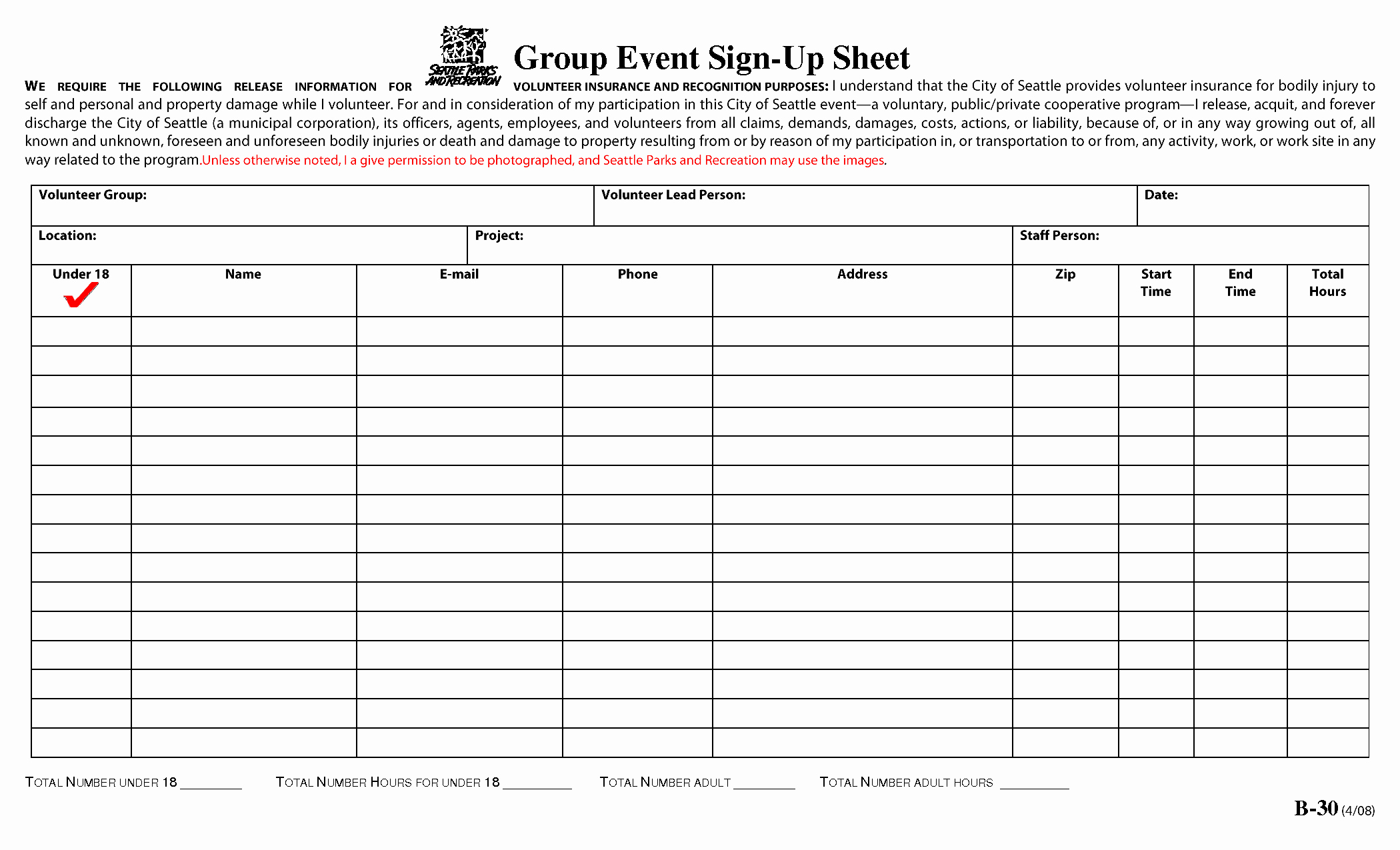 Best S Of event Sign Up Sheet Printable Blank Sign