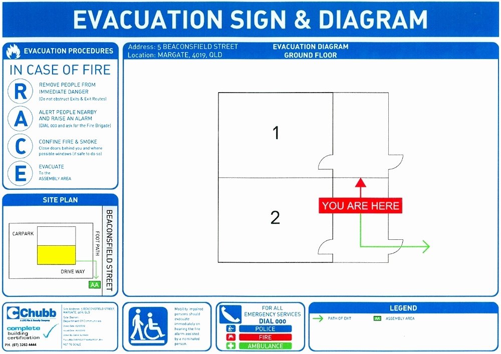 Best S Of Fire Evacuation Plan Example Emergency