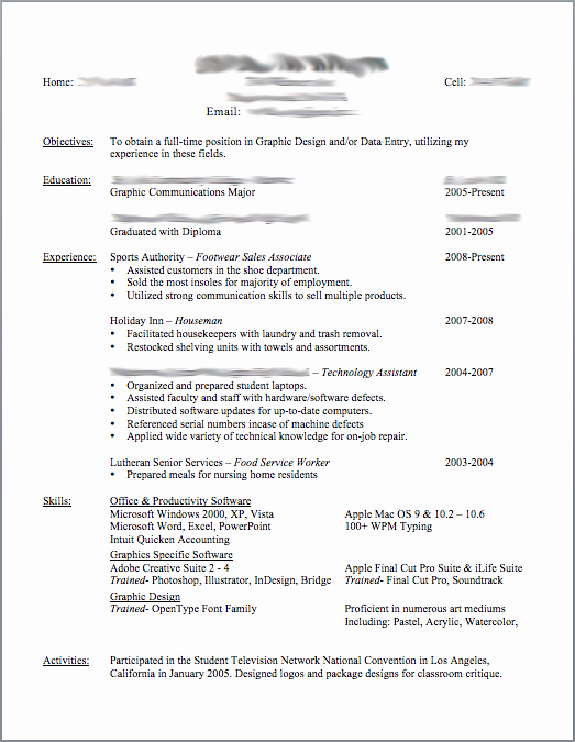 post good resume templates