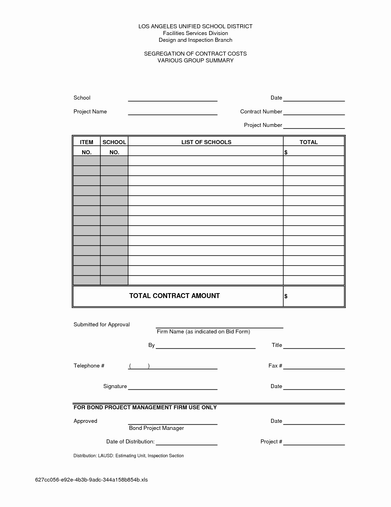 Best S Of Job Bid Template Free Job Proposal form
