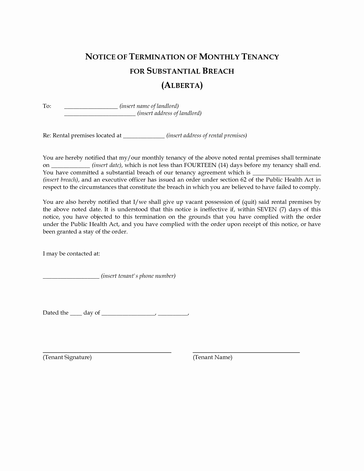 Best S Of Landlord Agreement Template Free